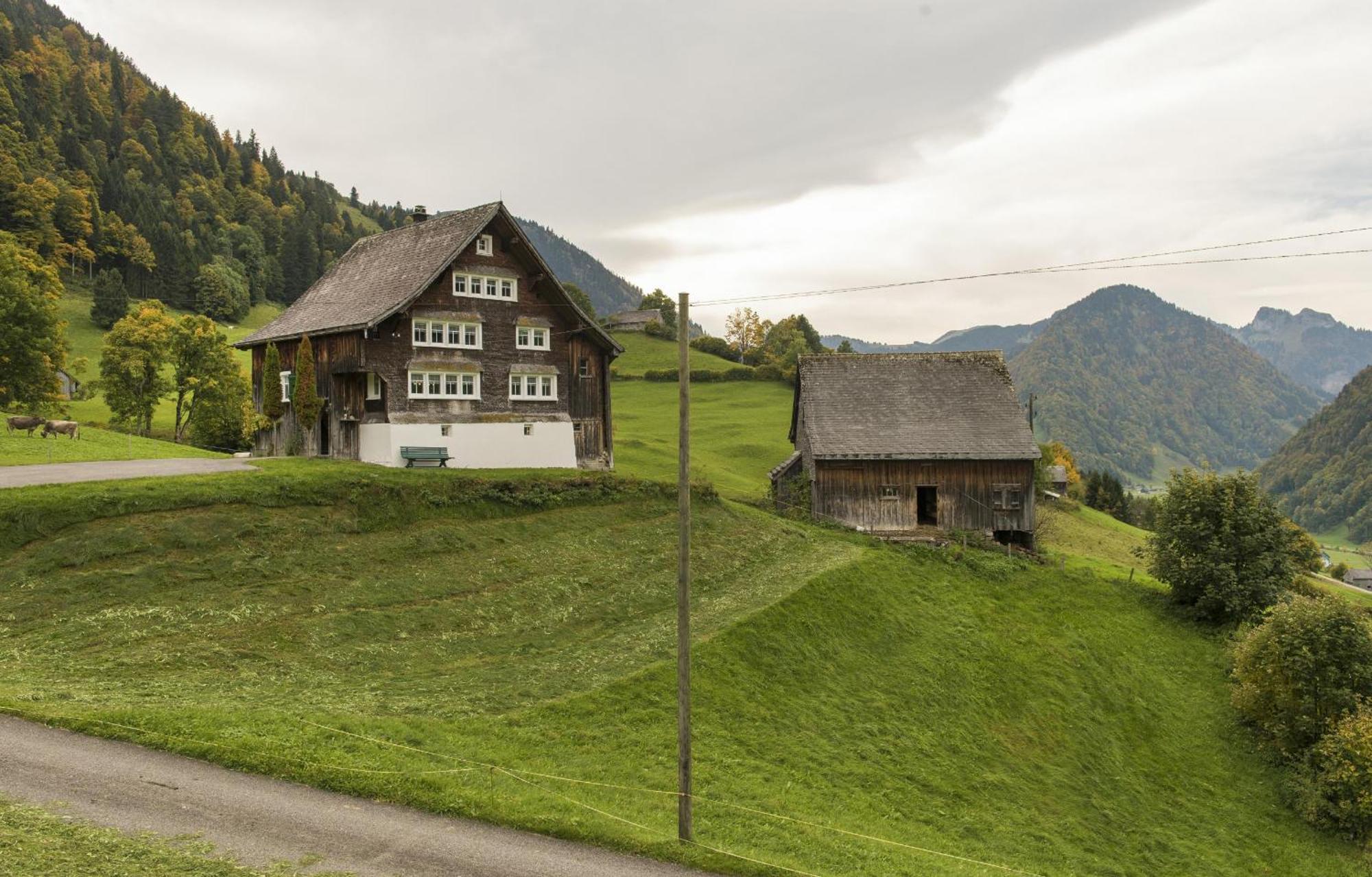 Landhuus Toggi Villa Alt St. Johann Buitenkant foto